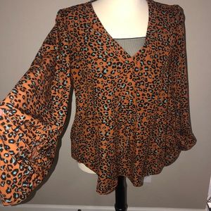 Daytrip size large cheetah print
